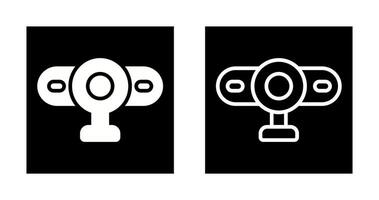 icono de vector de webcam