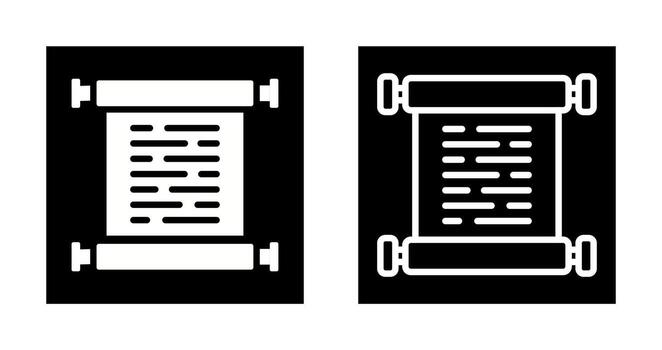 Scroll Vector Icon