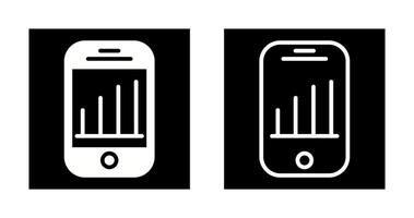 Mobile Analytics Vector Icon