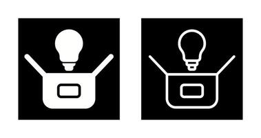Think Outside The Box Vector Icon
