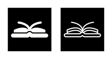 Open Book Vector Icon