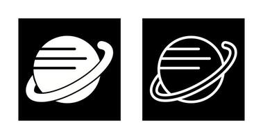 icono de vector de planeta