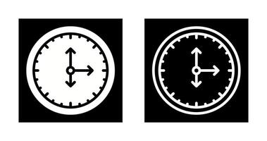 icono de vector de reloj