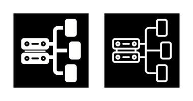 Data Architecture Vector Icon