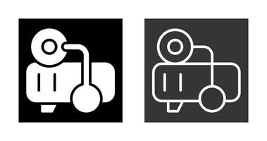 Air compressor Vector Icon