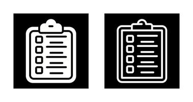 Clipboard Checklist Vector Icon