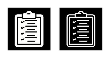 Checklist Vector Icon