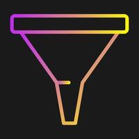 Spam Filtering Vector Icon