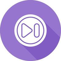 Next Track Button Vector Icon