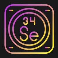 Chemical Element Vector Icon