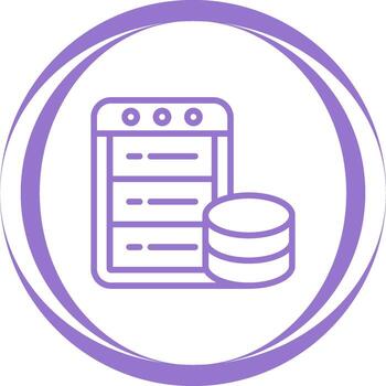 Database Vector Icon