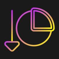 Chart Decreasing Vector Icon