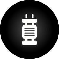 Capacitor Vector Icon