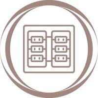 Server Room Vector Icon