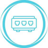 Network Switch Vector Icon
