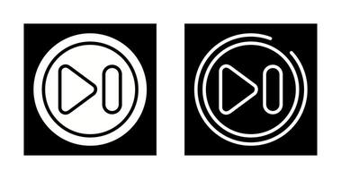 Next Track Button Vector Icon