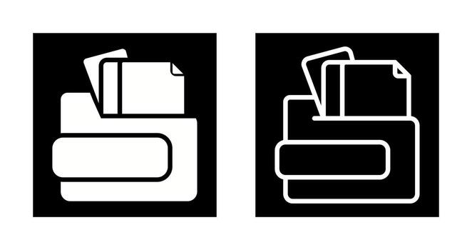 icono de vector de documento