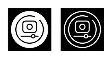 Video Record Circle Vector Icon