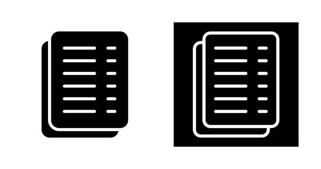 Document Vector Icon