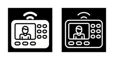 Intercom System Vector Icon