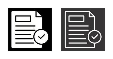 Acceptance Vector Icon