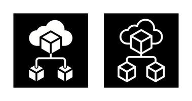 Cloud Infrastructure Vector Icon