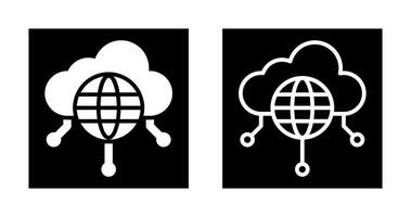 público nube vector icono