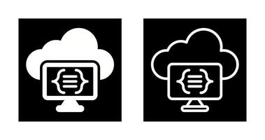 Serverless Computing Vector Icon