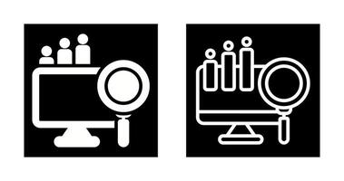 Big Data Analytics Vector Icon