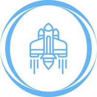 Spaceship Vector Icon