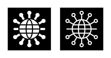 Network Topology Vector Icon