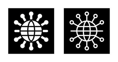 Network Topology Vector Icon