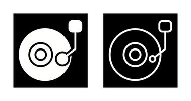 icono de vector de DJ