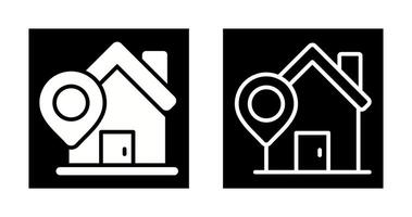 Home Location Vector Icon