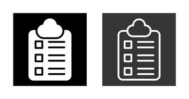 Checklist Vector Icon