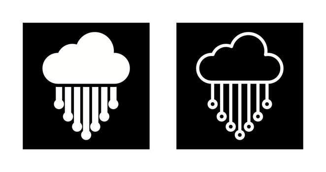 Cloud Integration Vector Icon