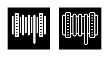 cable rodillo vector icono