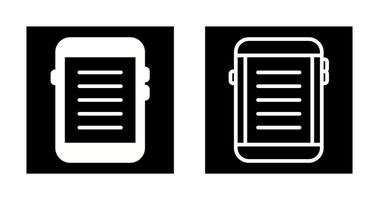 E-reader Vector Icon