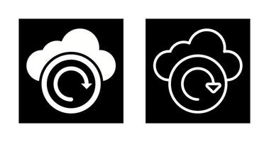 Cloud Backup Vector Icon