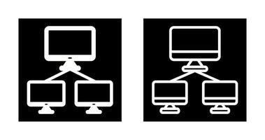 Network Monitoring Vector Icon