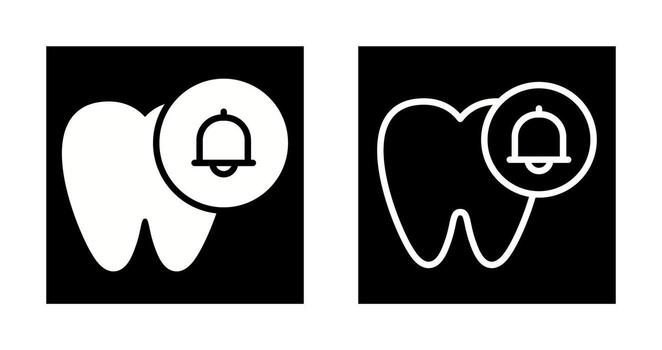 icono de vector de notificación