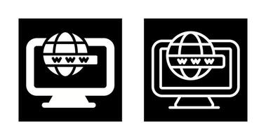 Computer Vector Icon