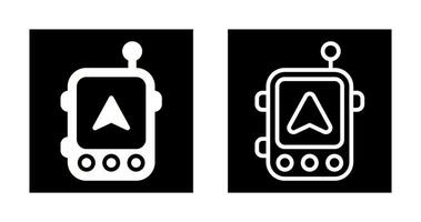 GPS Navigation Device Vector Icon