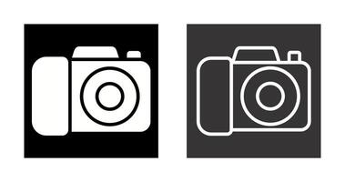 icono de vector de cámara dslr