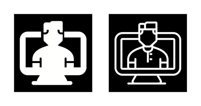 Computer Vector Icon