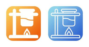 Bunsen Burner Vector Icon