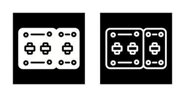 circuito interruptor automático vector icono