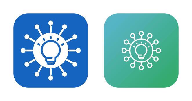 Mind Map Vector Icon