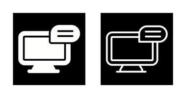 Computer Vector Icon