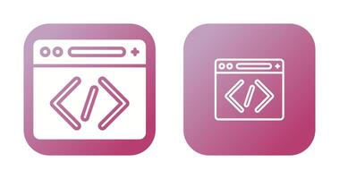 Coding Vector Icon